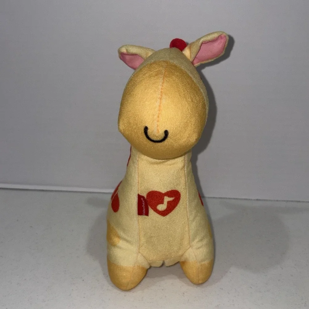 Fisher Price Giraffe Soothe and Glow Yellow Music Light Plush 9